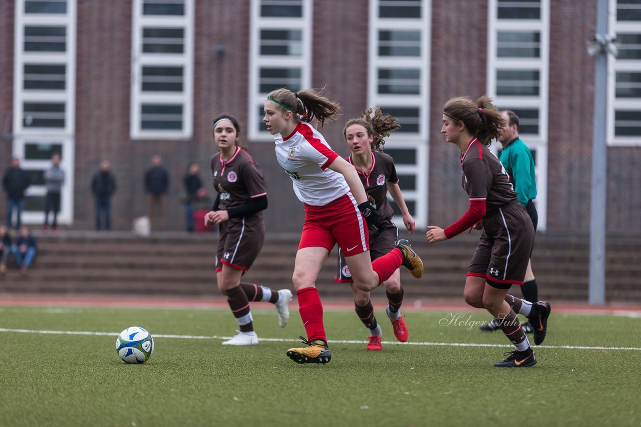 Bild 350 - B-Juniorinnen Walddoerfer - St.Pauli : Ergebnis: 4:1